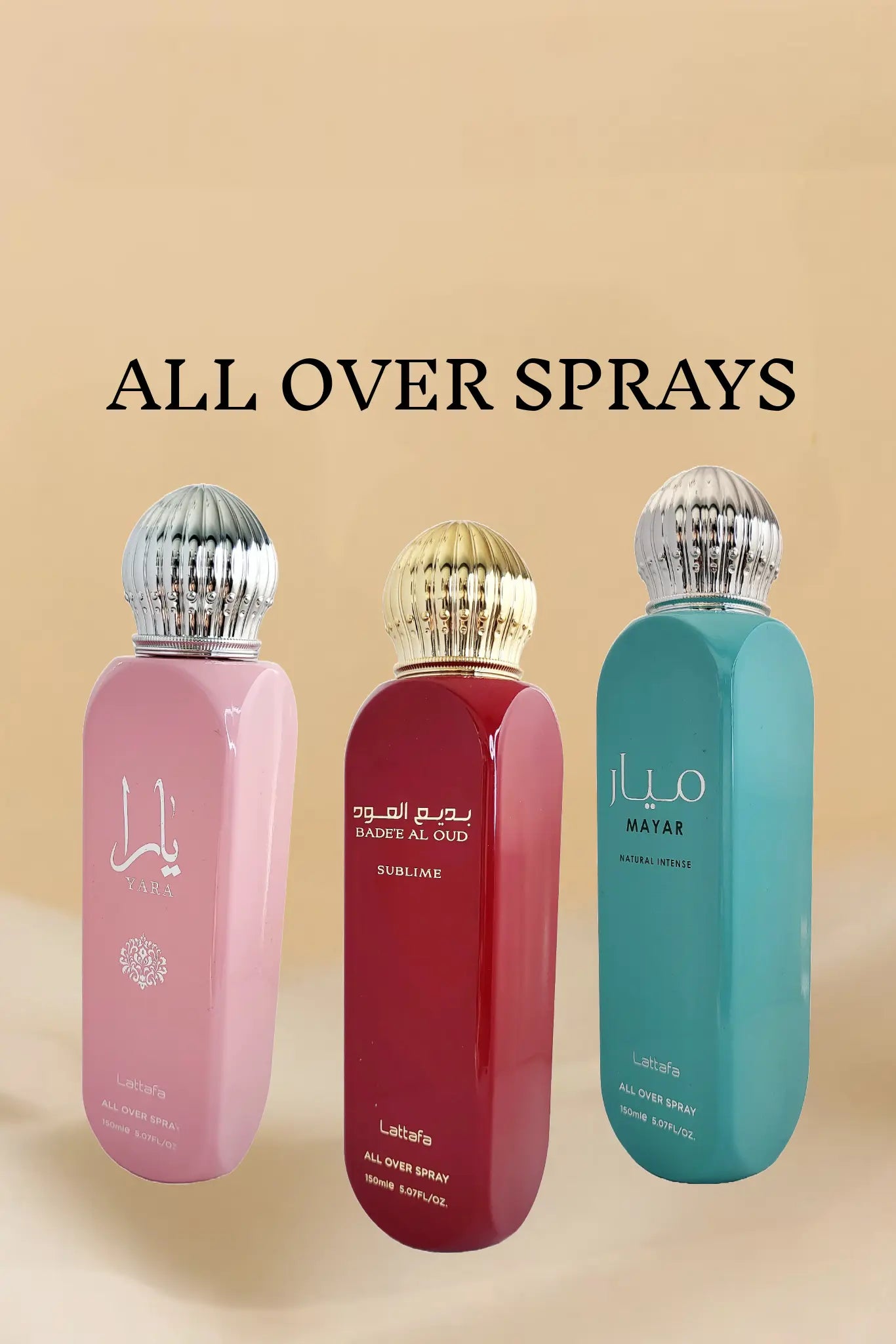 All over sprays