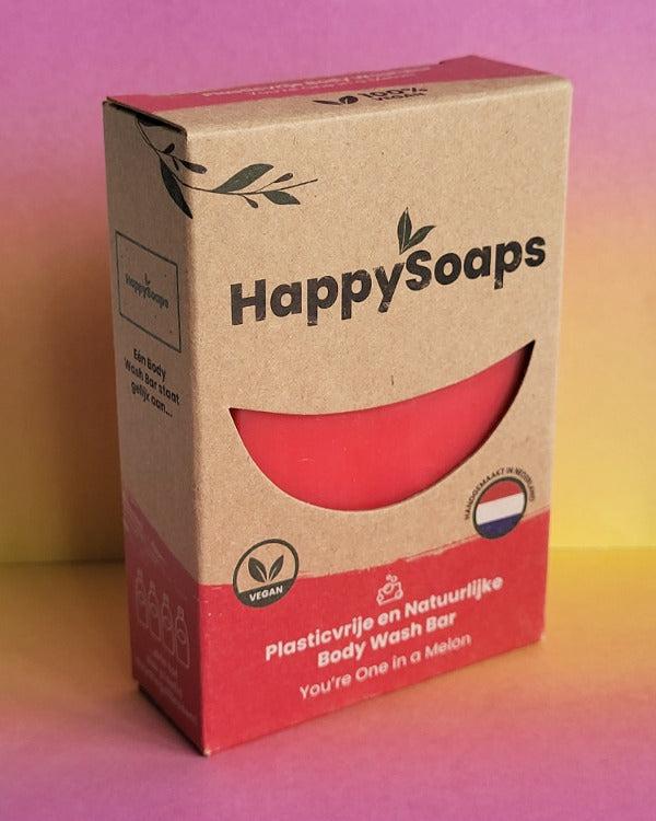 Body Wash Bar_You're One in a Melon_HappySoaps