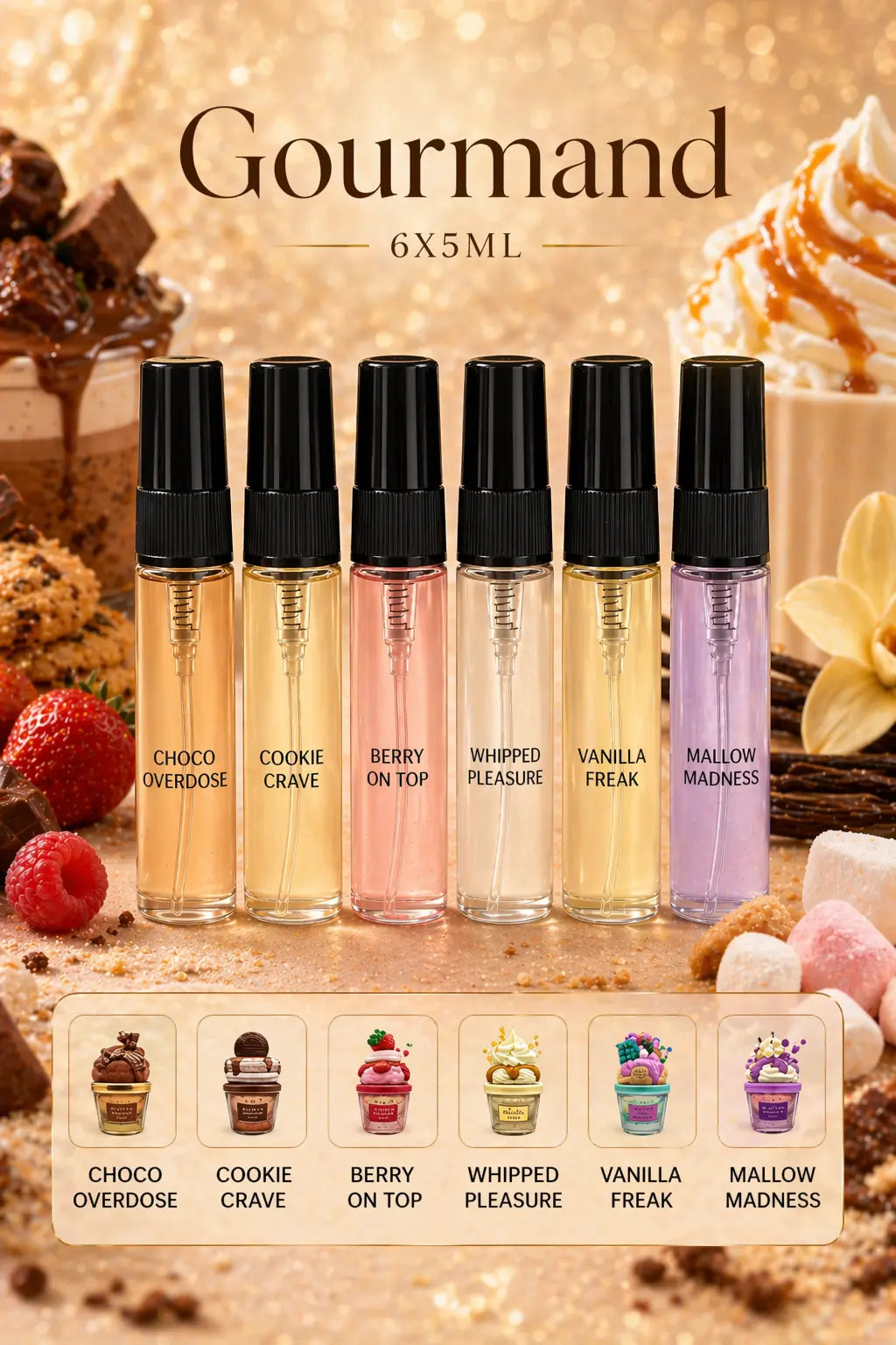 GOURMAND 6X5ml
