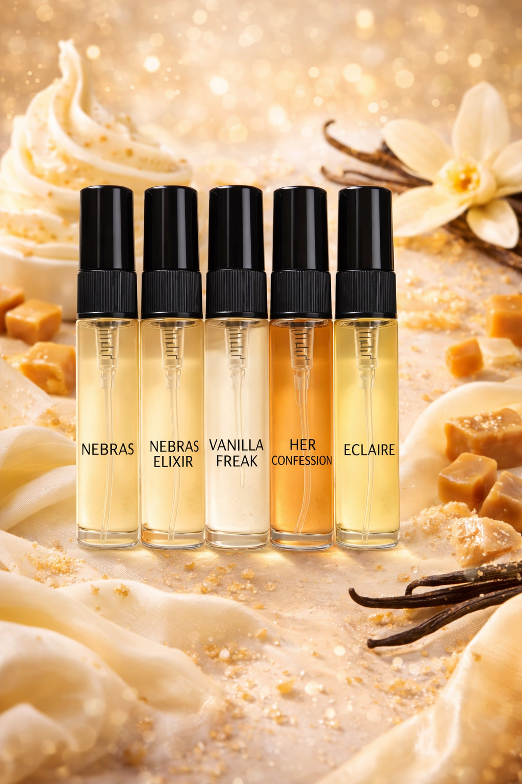 VANILLE SET – 5×5ml