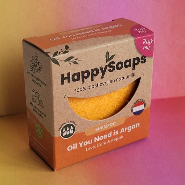 Shampoo Bar_Oil You Need is Argan_HappySoaps