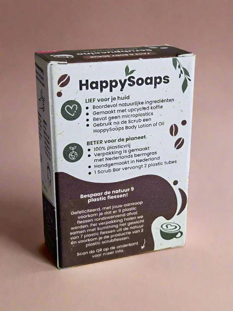 Face & Body Scrub Bar - Scrubpuccino - Mild en Zuiverend 