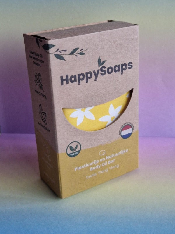 Body Oil Bar - Exotic Ylang Ylang HappySoaps
