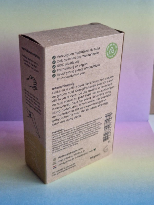 Body Oil Bar - Exotic Ylang Ylang HappySoaps